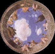 Detail of Ceiling from the Camera degli Sposi Andrea Mantegna